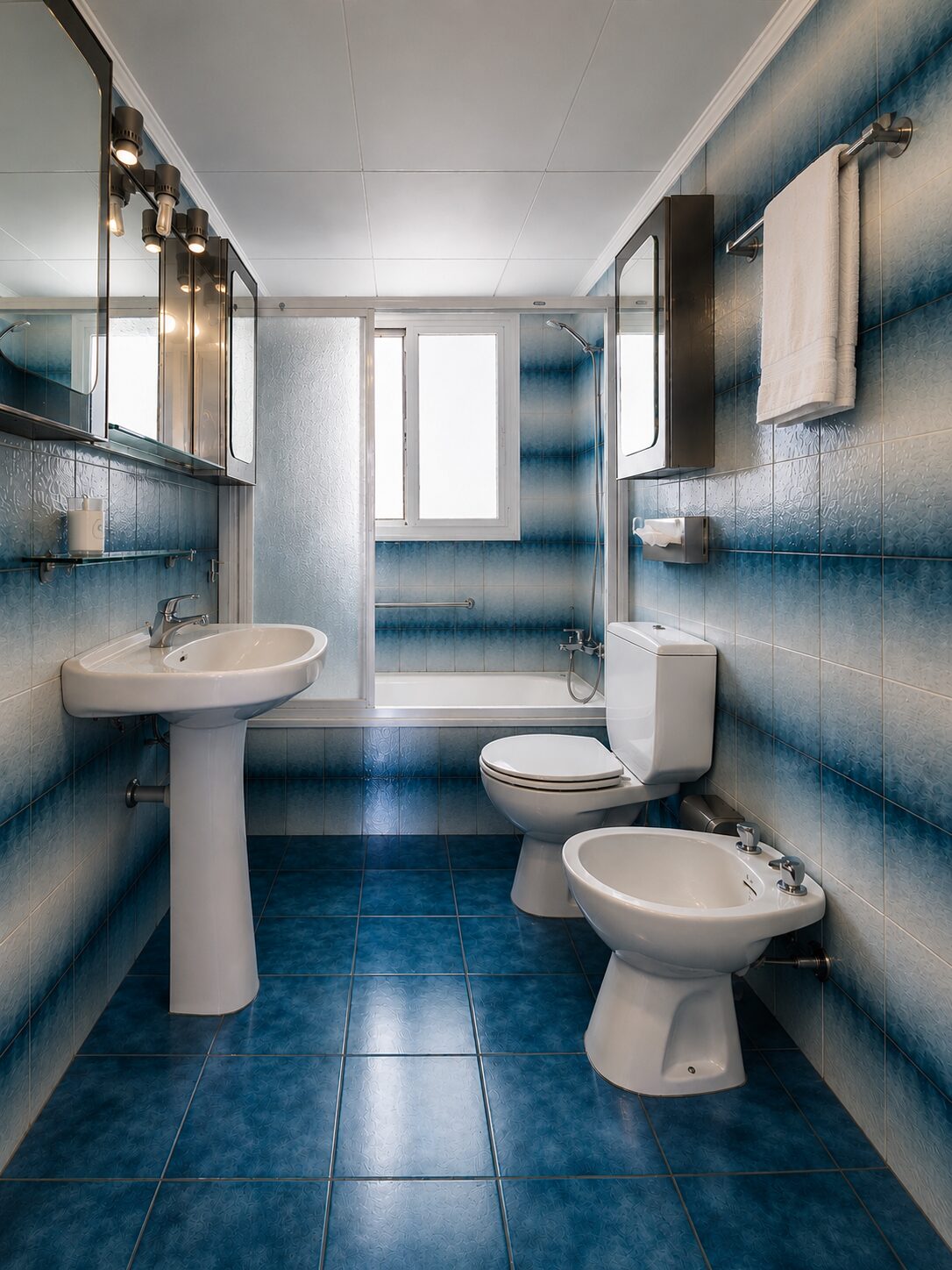 Baño principal, estado actual